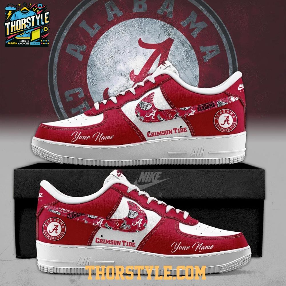 Alabama Crimson Tide Freedom 2025 Roll Tide Air Force 1 Shoes