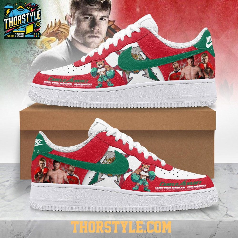 Canelo Alvarez Que Viva Mexico The Champions 2025 Air Force 1 Shoes