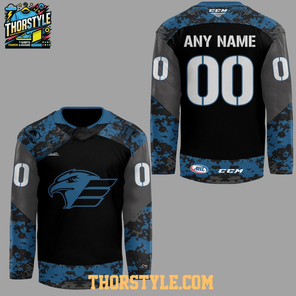Colorado Eagles Military Appreciation Night 2026 Personalized Jersey