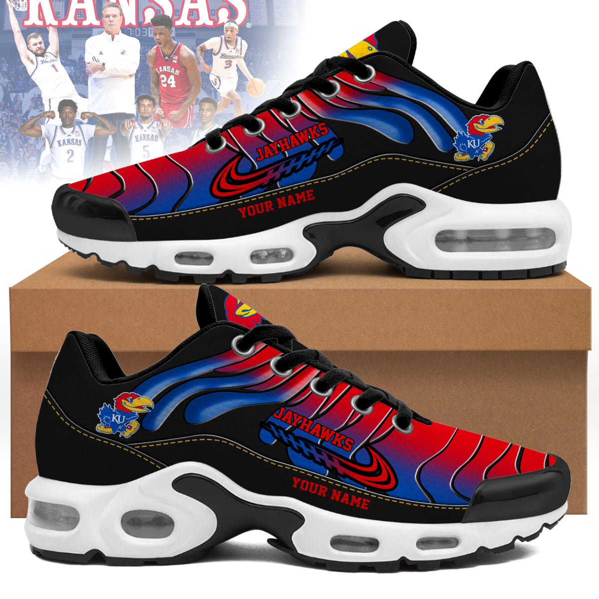 KJ Personalized Air Max Shoes