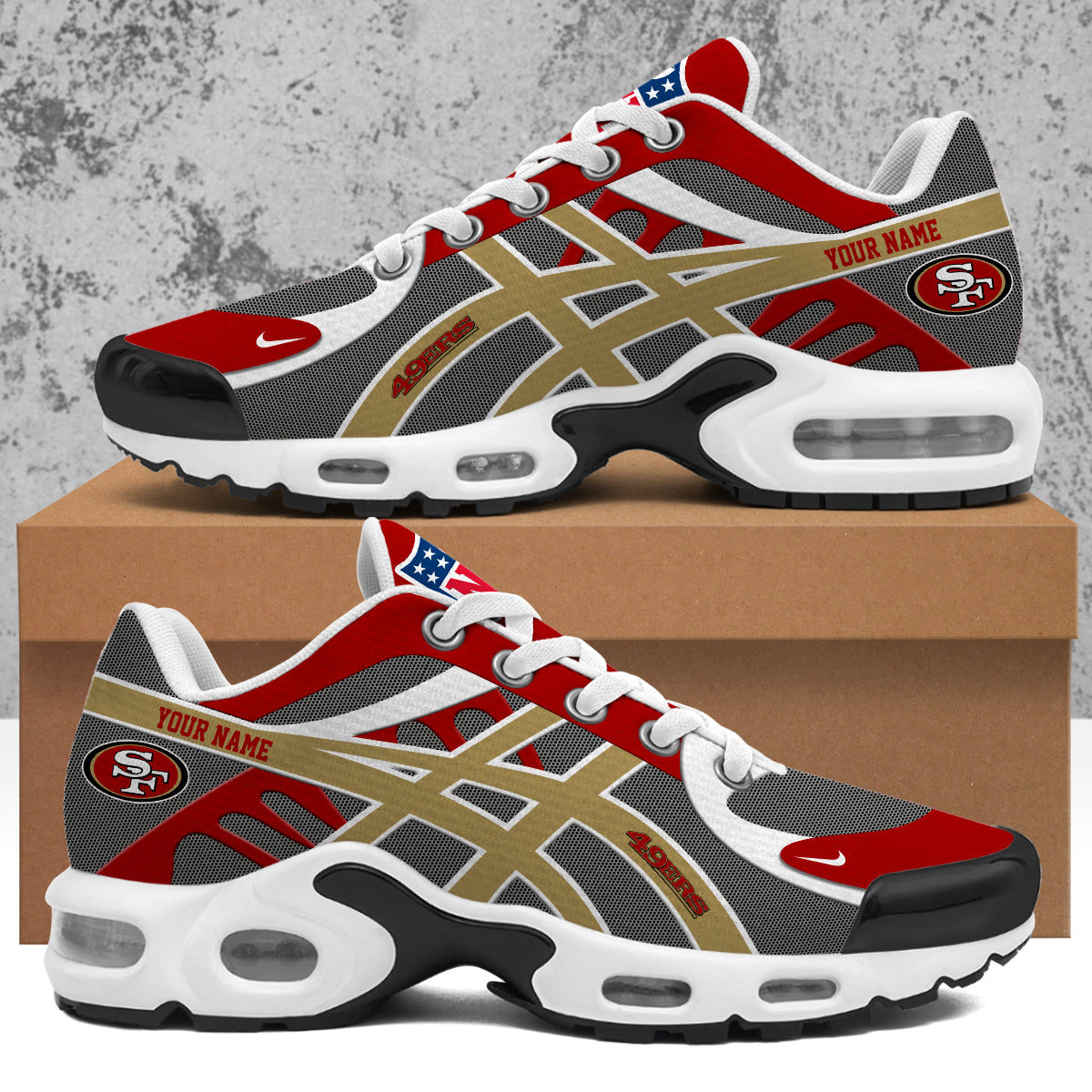 Personalized SF Air Max Shoes