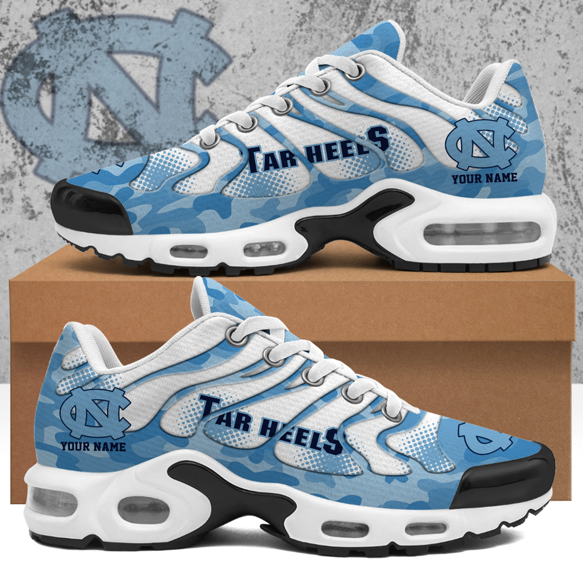 Personalized UNC New Air Max Shoes