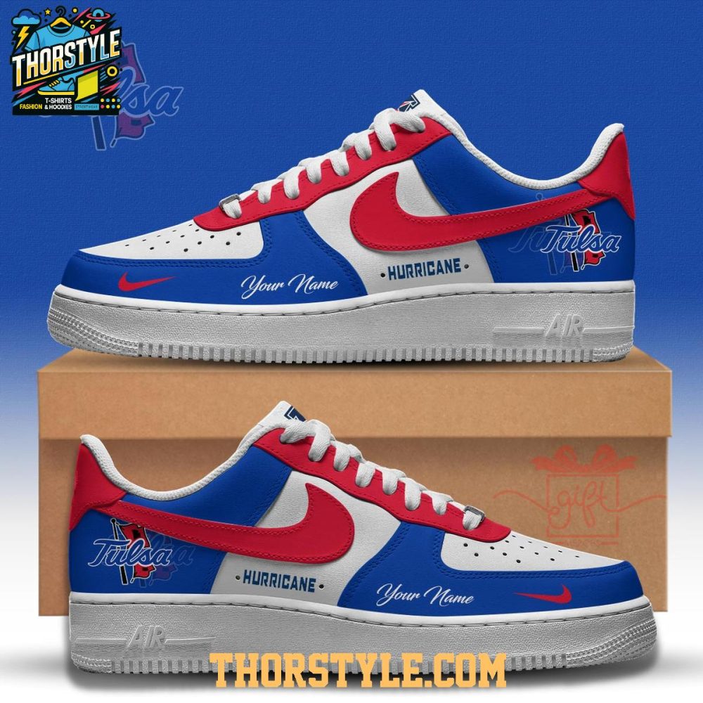 Tulsa Hurricanes 2025 Loyal Always True Personalized Air Force 1 Shoes